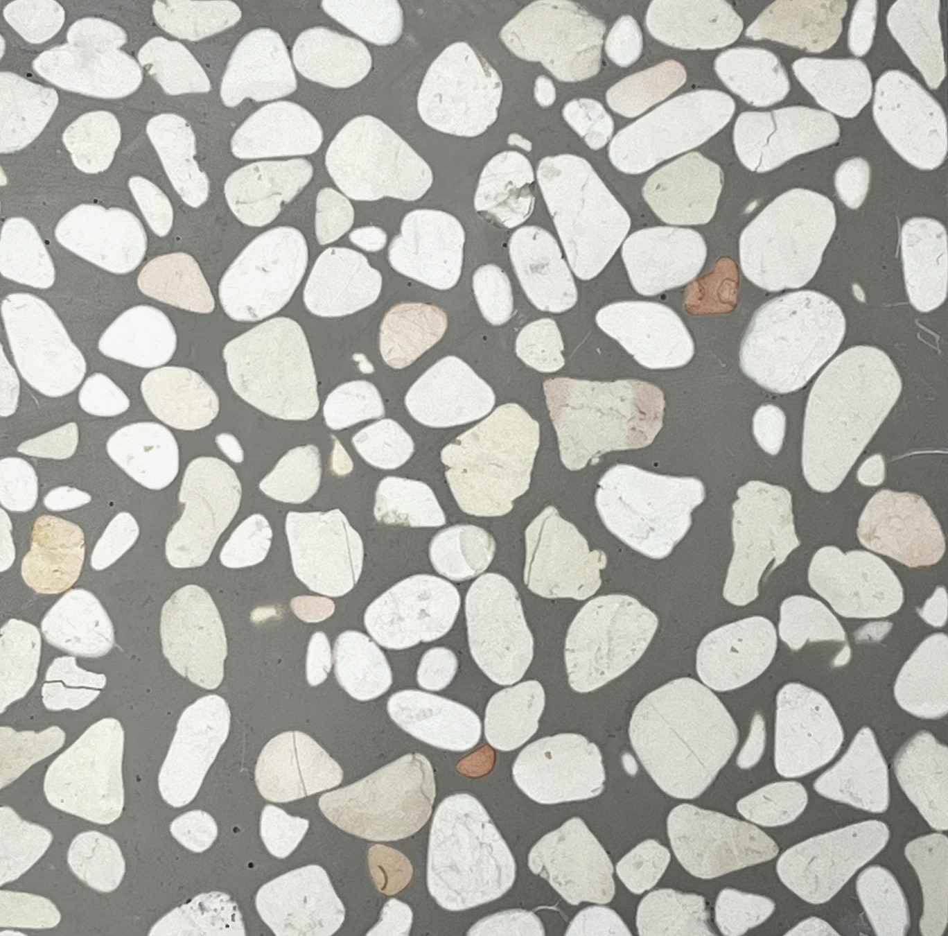 McB 10608-T, Carrara Tumbled Stone with Ash